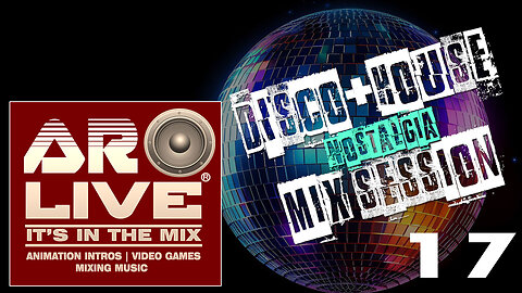 AR Live | DISCO + HOUSE | DJ SET 17 - TRAILER 🎚️🎛️🎚️🔊