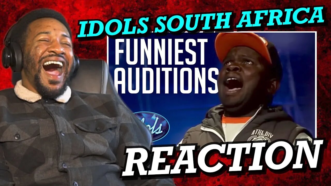 IM CRYIN' 😂😂😂 | AMERICAN REACTS TO THE FUNNIEST AUDITIONS EVER ON IDOLS SOUTH AFRICA 2016!