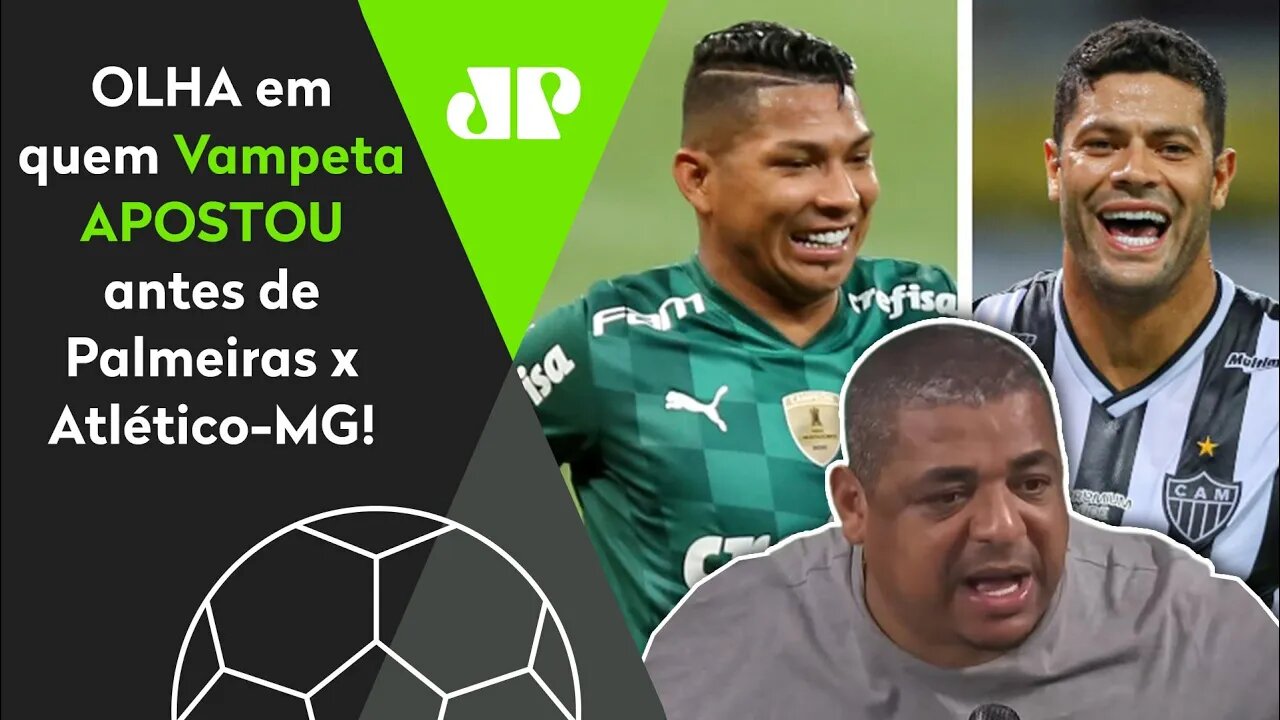 "Quem VAI GANHAR esse Palmeiras x Atlético-MG é o..." Vampeta É DIRETO antes do JOGÃO!