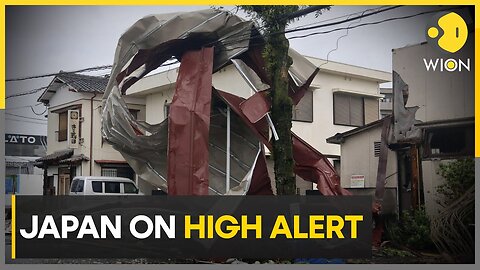 Japan on high alert: Shanshan Typhoon knocks out power and snarls air traffic | Latest News | WION