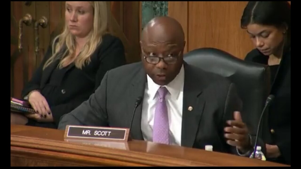 Sen Tim Scott Blasts Biden's Treasury Nominee