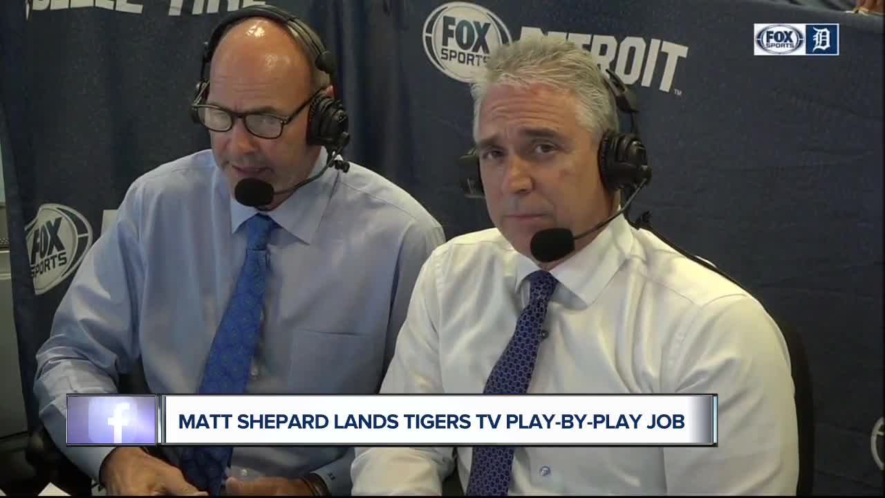 Matt Shepard lands Tigers TV play-by-play job