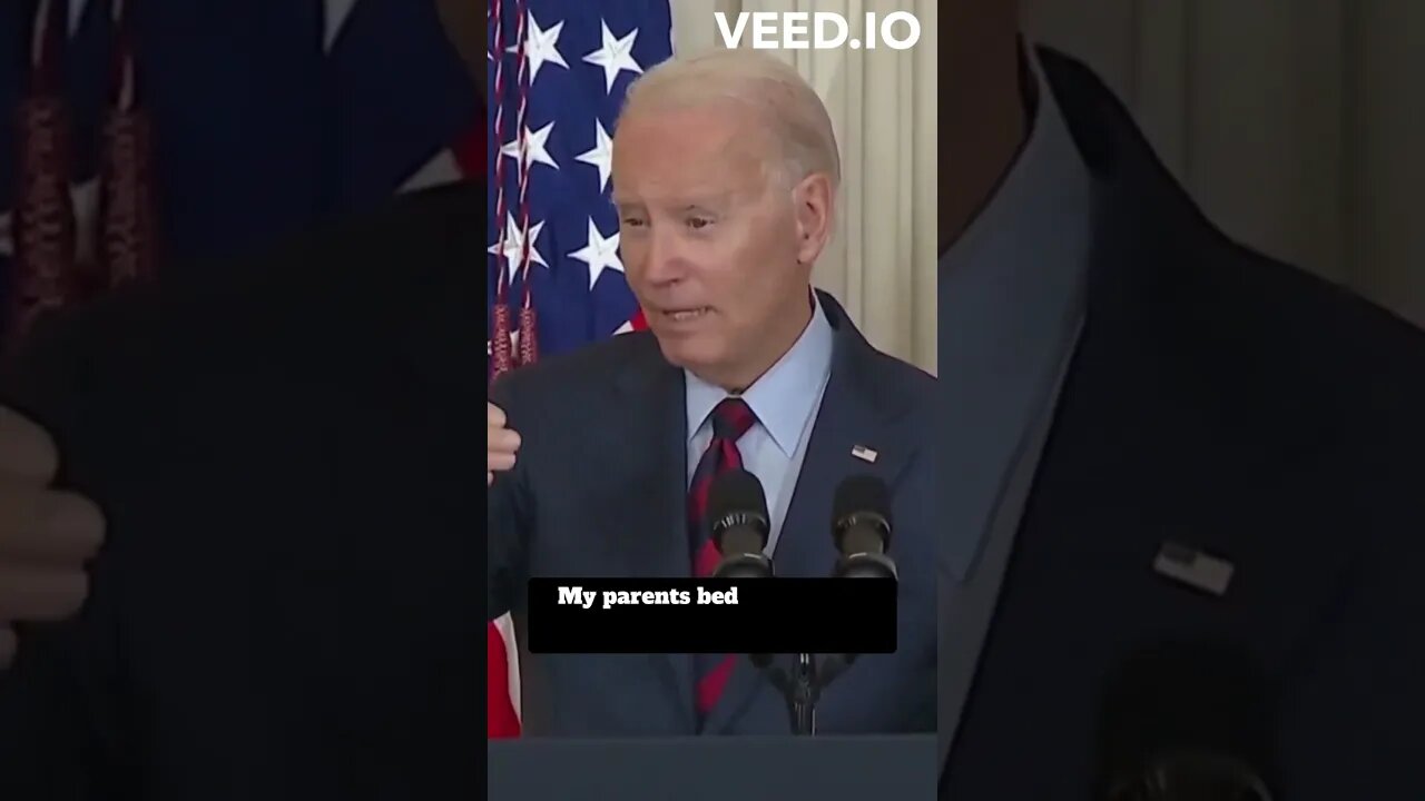 Why Is Biden Talking About Listening To His Parents Having......Relations?