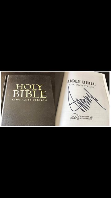 Stupid Trump asks rabbi if he wants him to sign the prayer book