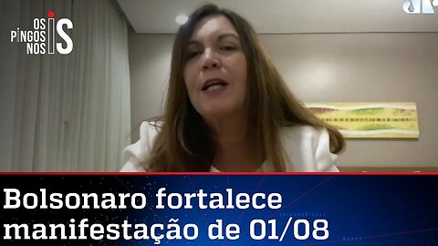 Bia Kicis: Brasil irá às ruas em 1º de agosto pelo voto auditável