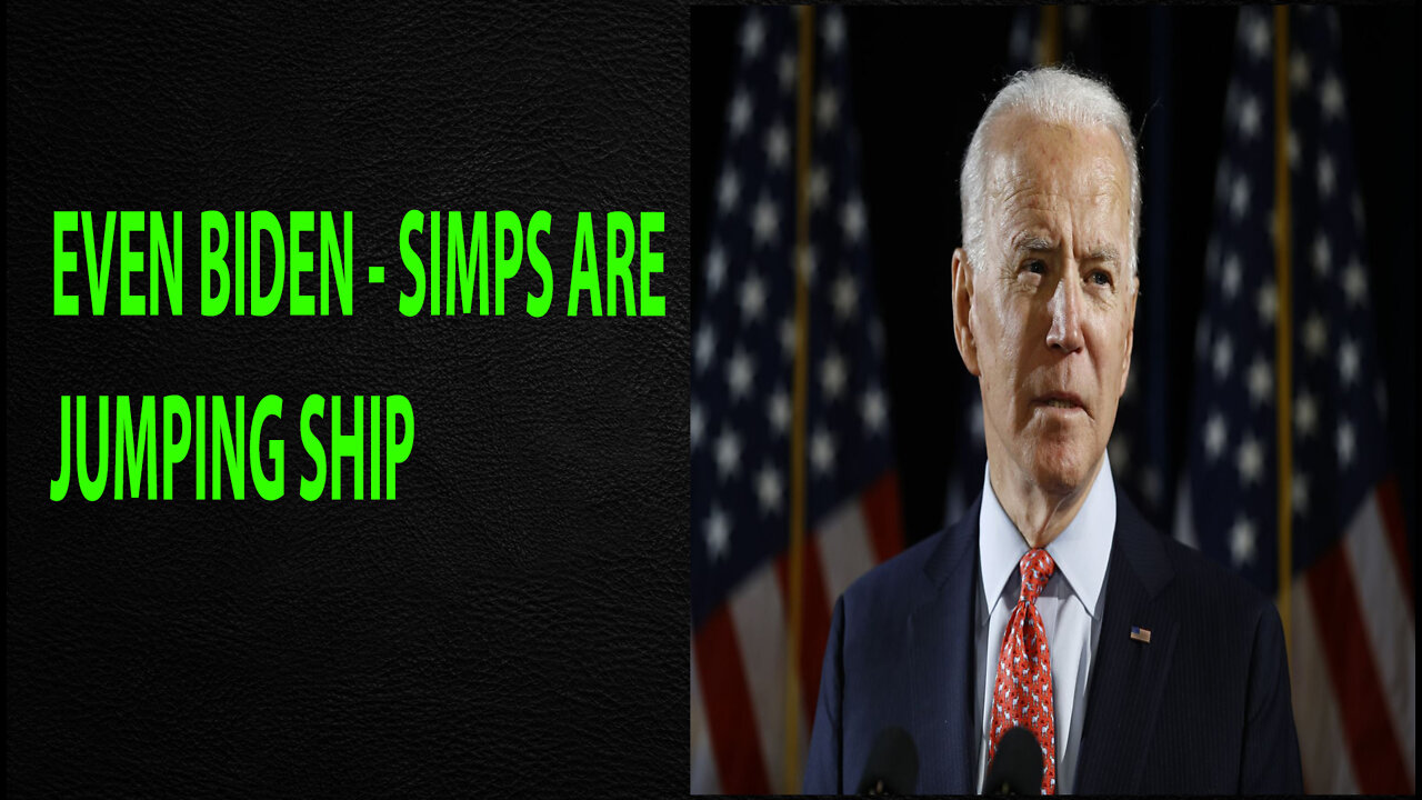 EVEN BIDEN-SIMPS ARE JUMPING SHIP - TRUMP NEWS