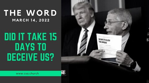 The Word: March 14, 2022