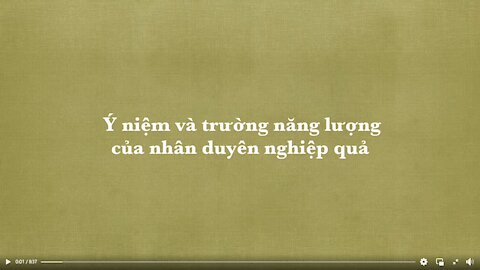 Ý niệm và trường năng lượng