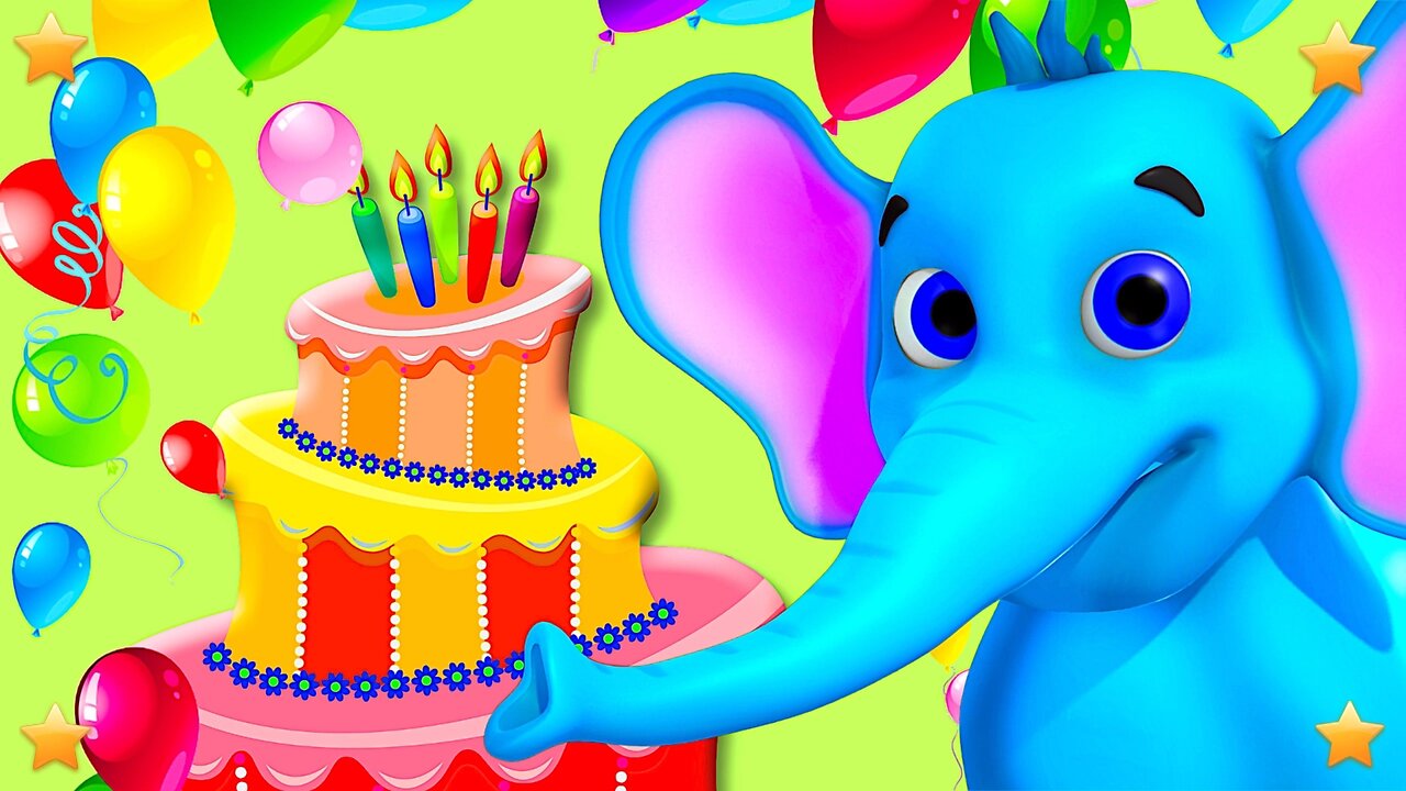 Happy Birthday to You | Kindergarten Nursery Rhymes & Songs for Kids