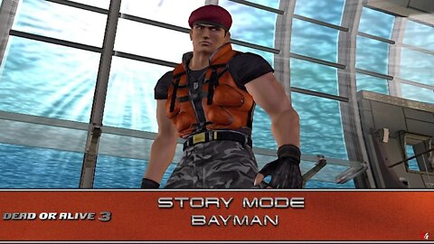 Dead or Alive 3: Story Mode - Bayman