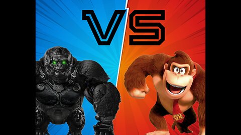 Donkey Kong vs Optimus primal part one