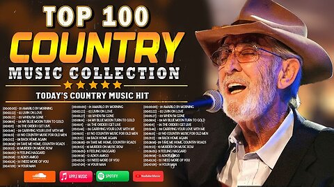 Best Of Alan Jackson, Kenny Rogers, Don Williams, George Strait - TOP 45+Country Legend Music