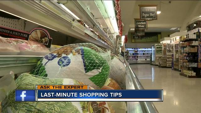 Ask the expert: last minute shopping tips