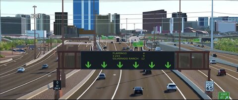 NDOT Activates smart sign corridor in Las Vegas