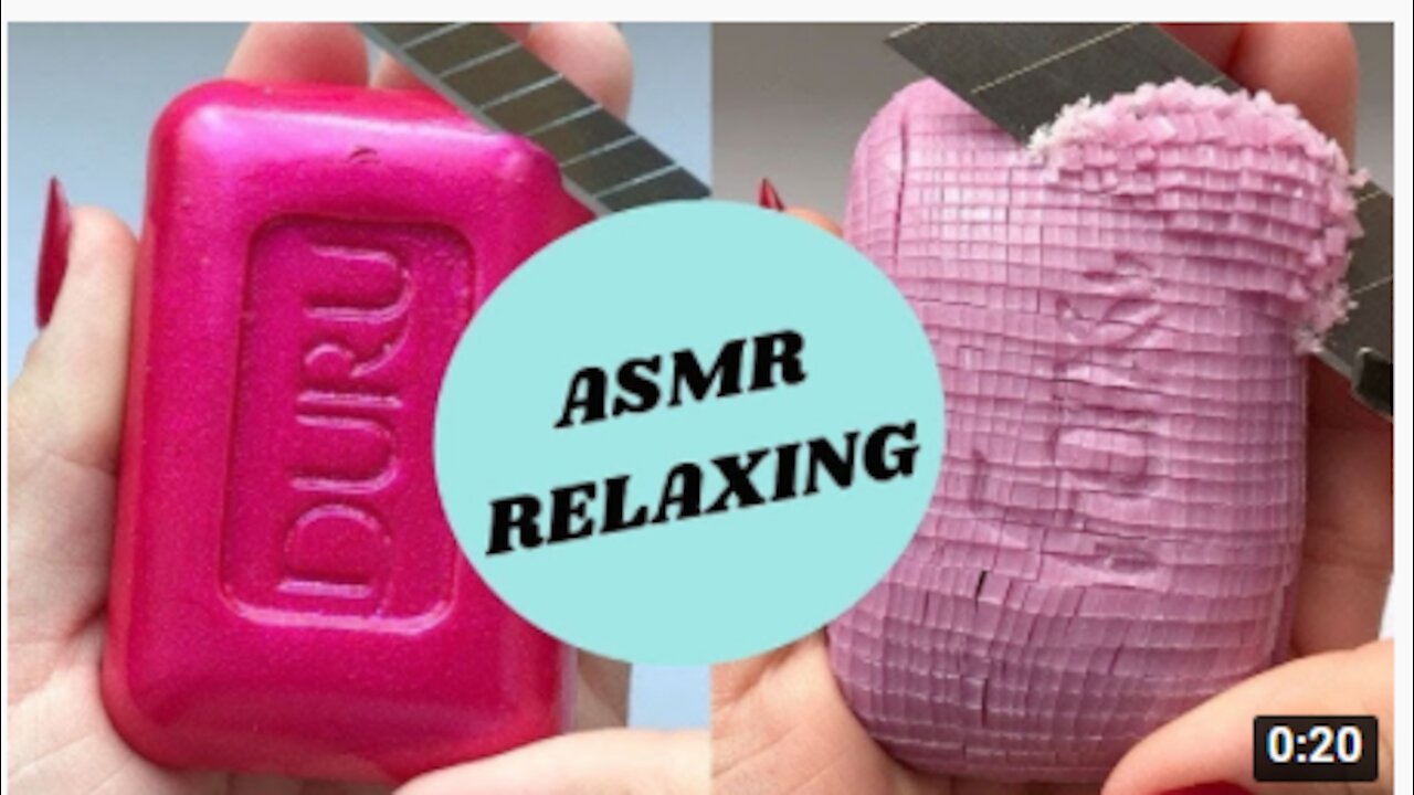 MOST SATISFYING SOAP CARVING VIDEO | Most Satisfying Soap Cutting ASMR