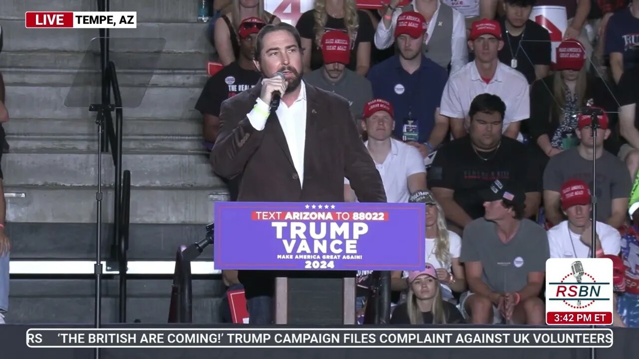 Congressman Eli Crane Delivers Remarks in Tempe, AZ