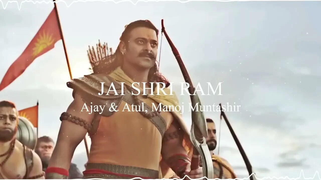 Jai Shree Ram - Ajay & Atul , Manoj Muntashir || Audio Edit || No Monetization