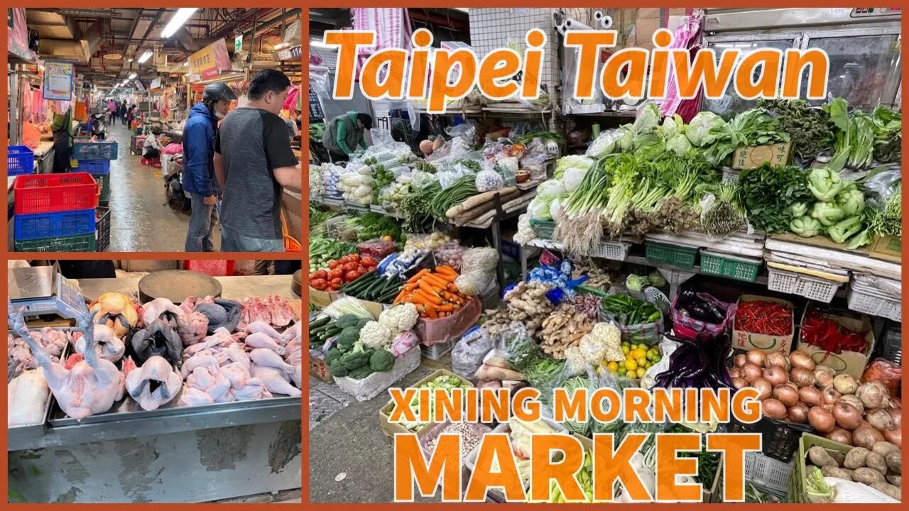 Xining Morning Market - Taipei Taiwan - Local Market