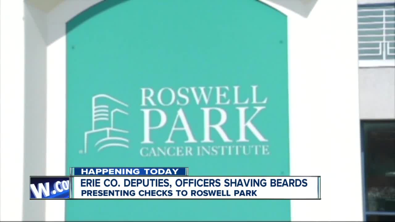 Erie County Sheriff's Office to present Roswell Park Cancer Institute with money raised from No-Shave November