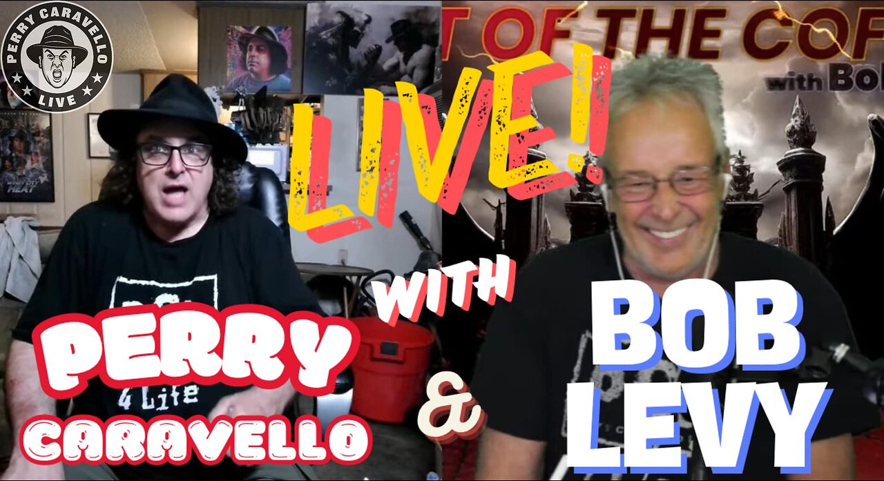 Live with Perry and Bob Levy!! 10.23.24 Perry Caravello Live (PCL)