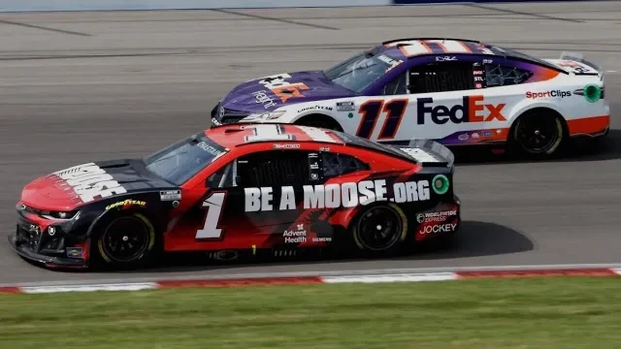 When Ross Chastain Hits The "Free Bird" Boost...