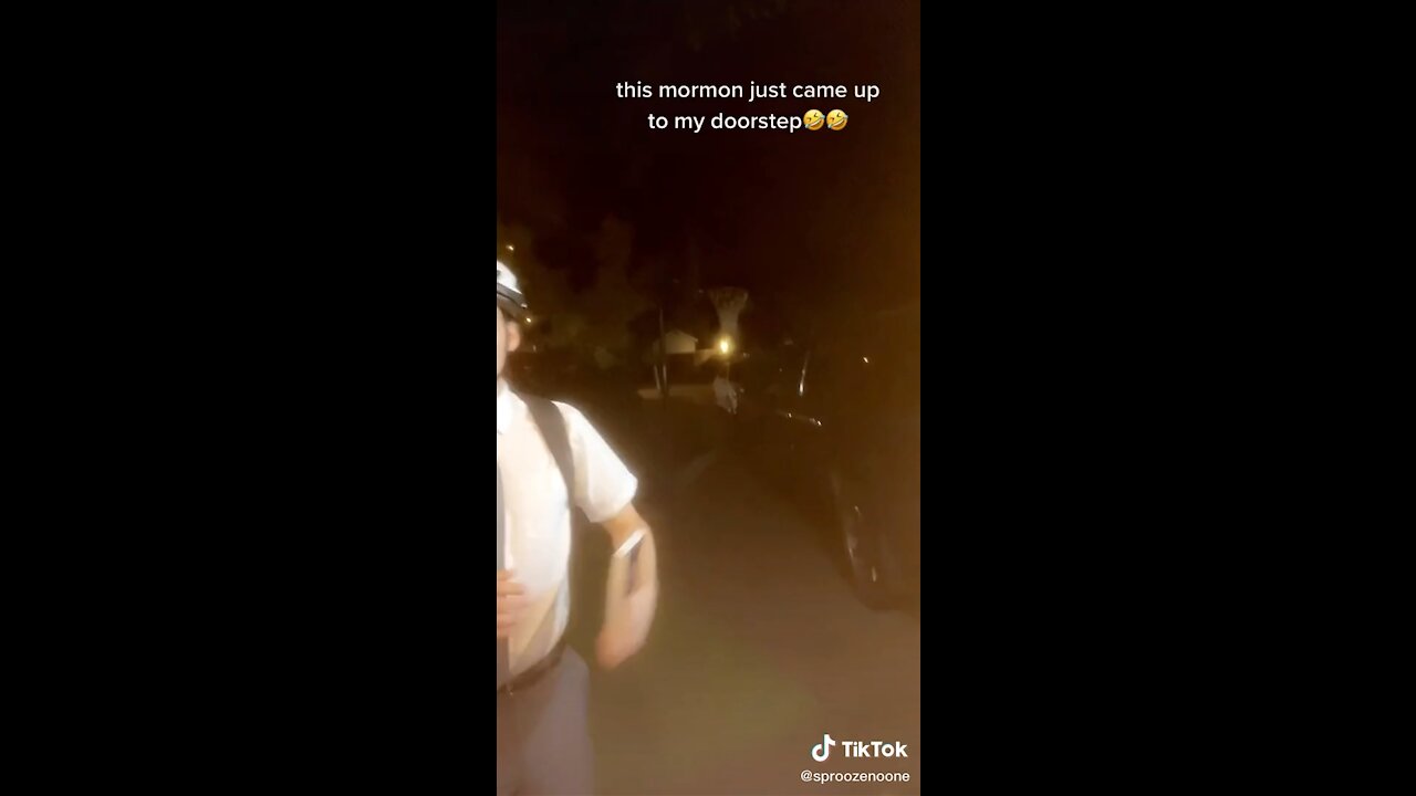 This Mormon came to my doorstep, you’ll never believe what he had to say
