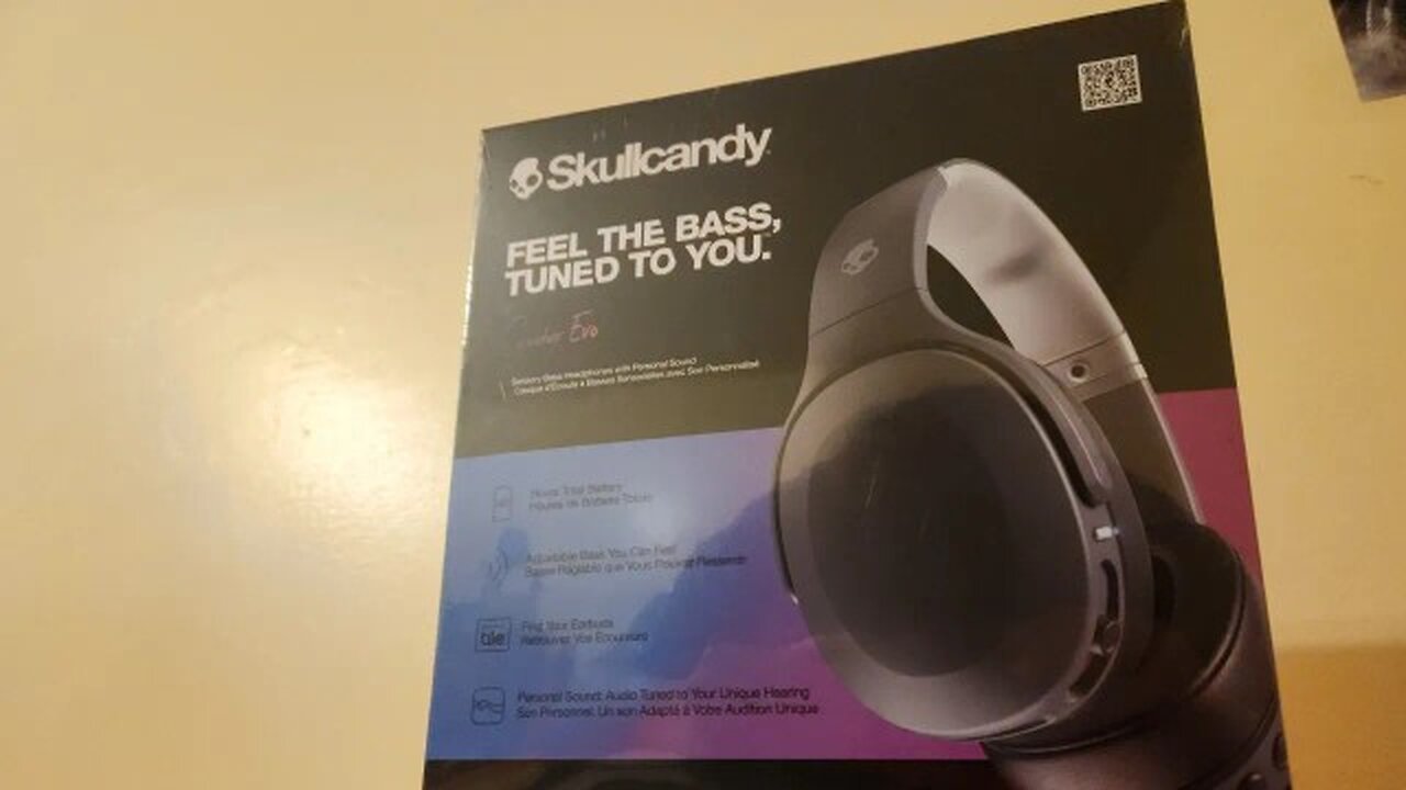 Skullcandy crusher evo unboxing video