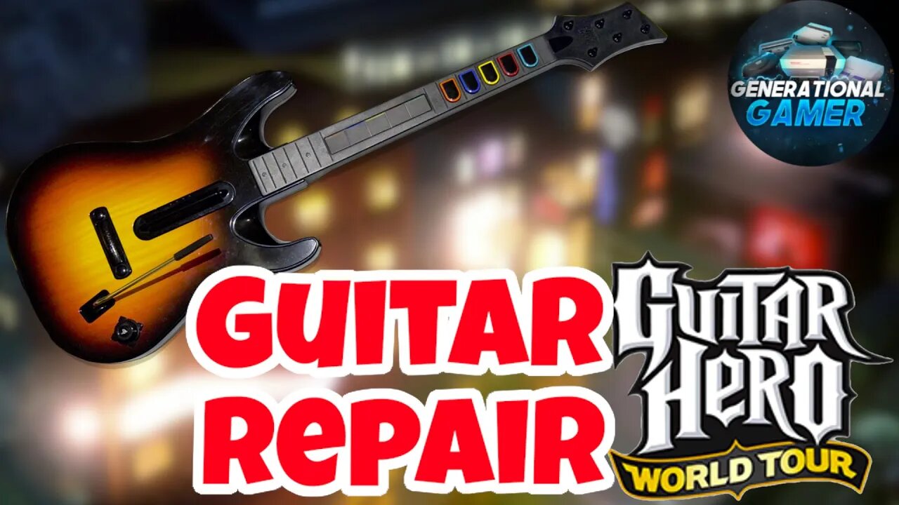 Quick Fix For Your Guitar Hero World Tour Guitar Strum Bar In 2023 (PS3)