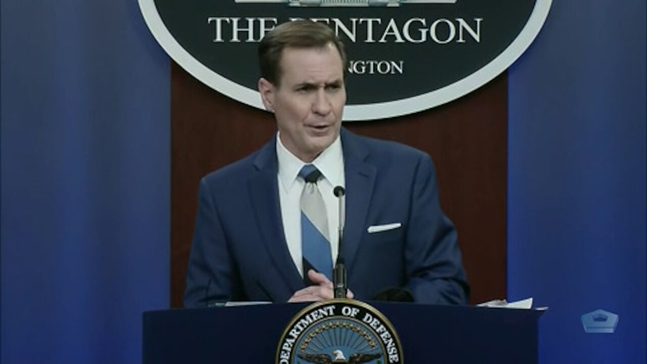 Pentagon Press Secretary Holds Briefing