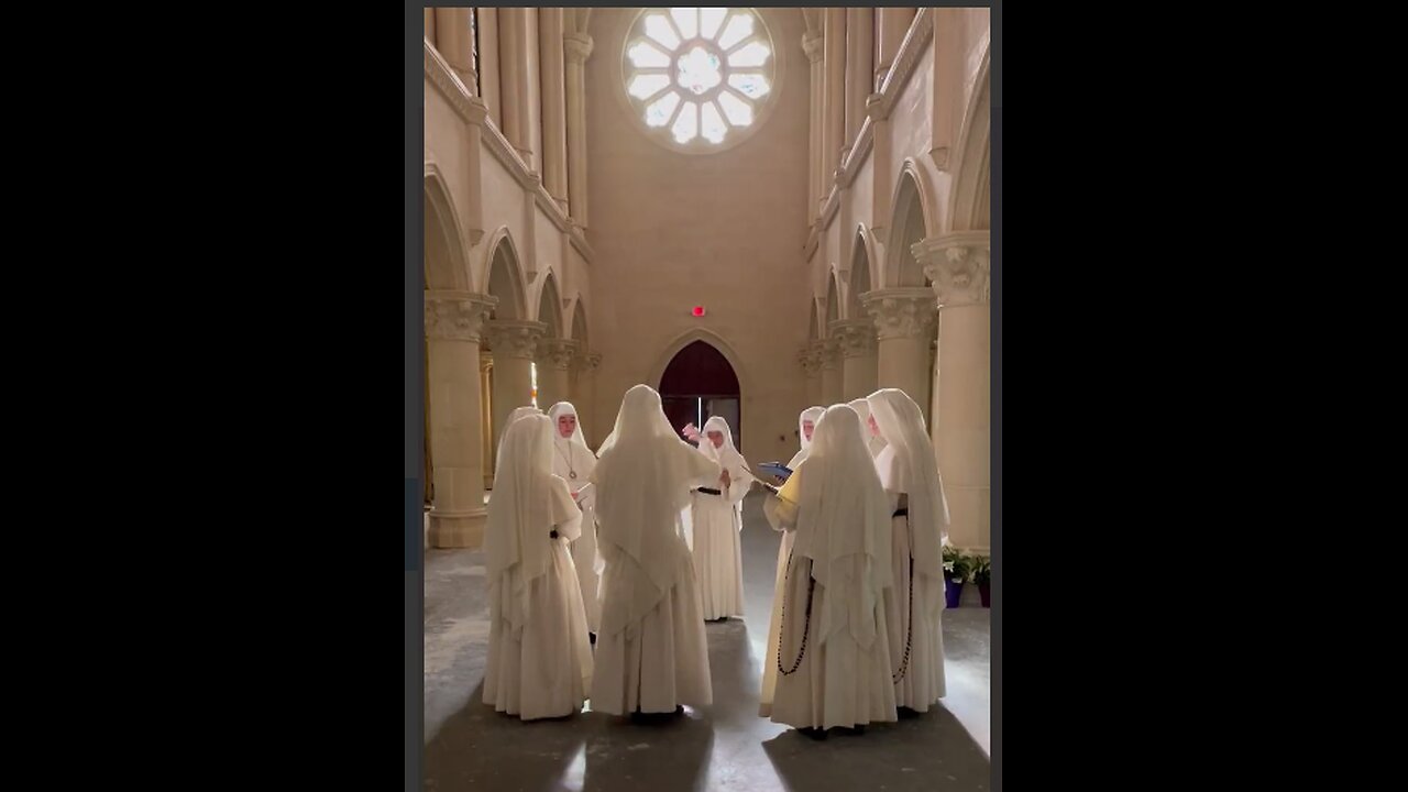 Beautiful singing by nuns - sound therapy acoustics is everything