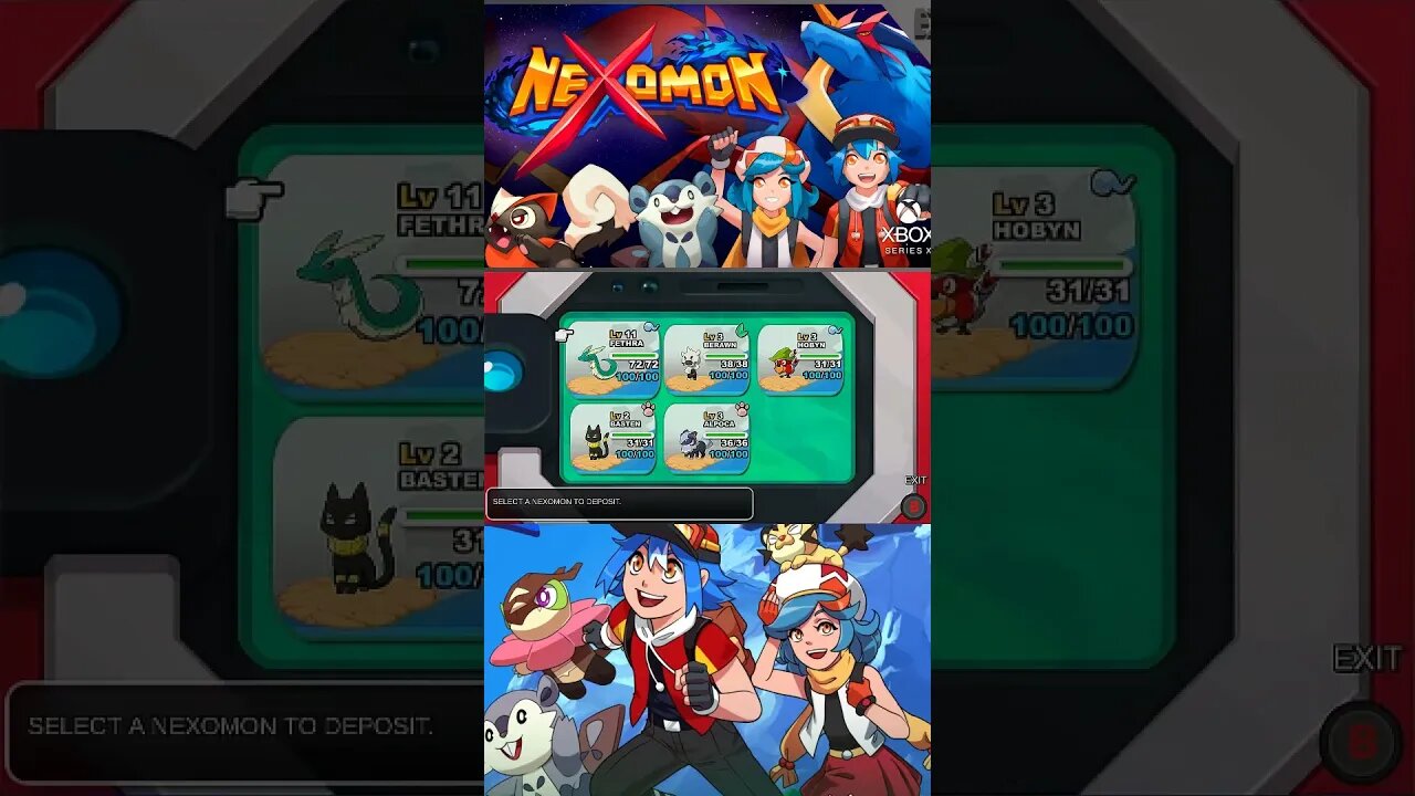 JOGO PARECIDO COM POKEMON #13 - NEXOMON GAMEPLAY