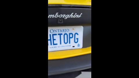 A GIFT FROM LAMBORGHINI