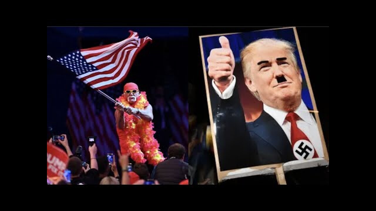 TRUMP'S HOLDS "NAZl RALLY" CIRCUS IN NEW YORK CITY! THE PSYCHOSIS IS GETTING SCARIER BY THE MINUTE!