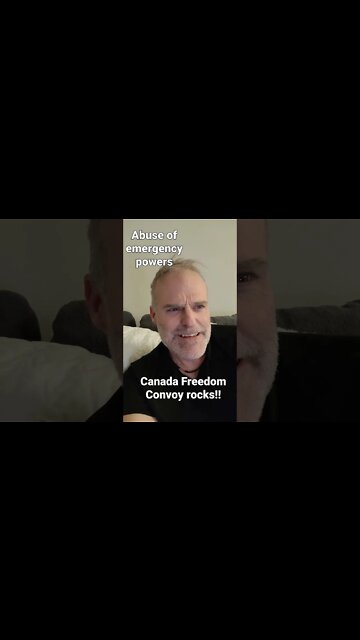 Abuse of emergency powers - silly Trudeau....