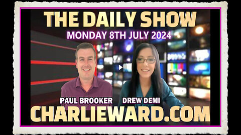 THE DAILY SHOW WITH PAUL BROOKER DREW DEMI