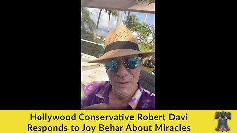 Hollywood Conservative Robert Davi Responds to Joy Behar About Miracles