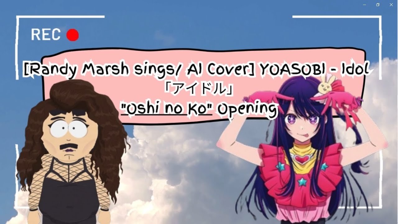 [Randy Marsh sings/AI Cover] YOASOBI - Idol アイドル Oshi no Ko Opening