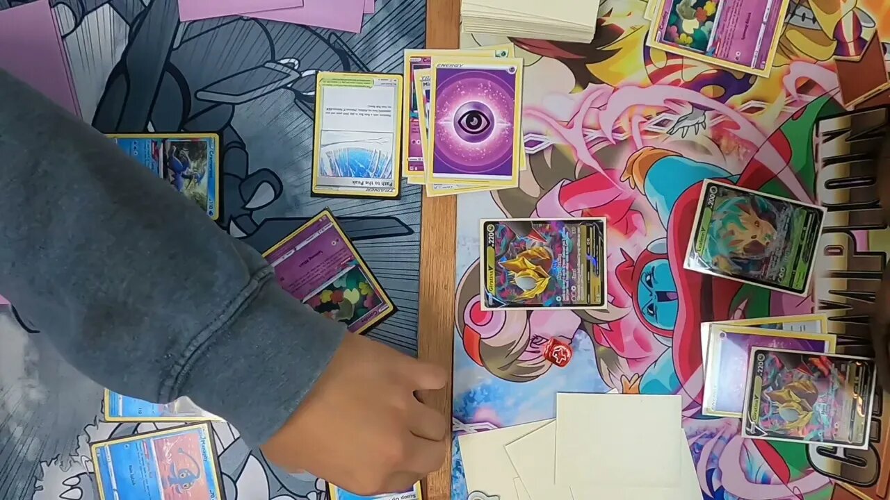 Giratina VStar/Leafeon VStar vs Radiant Charizard/Lost Box at @The Local Game Store | Pokemon TCG