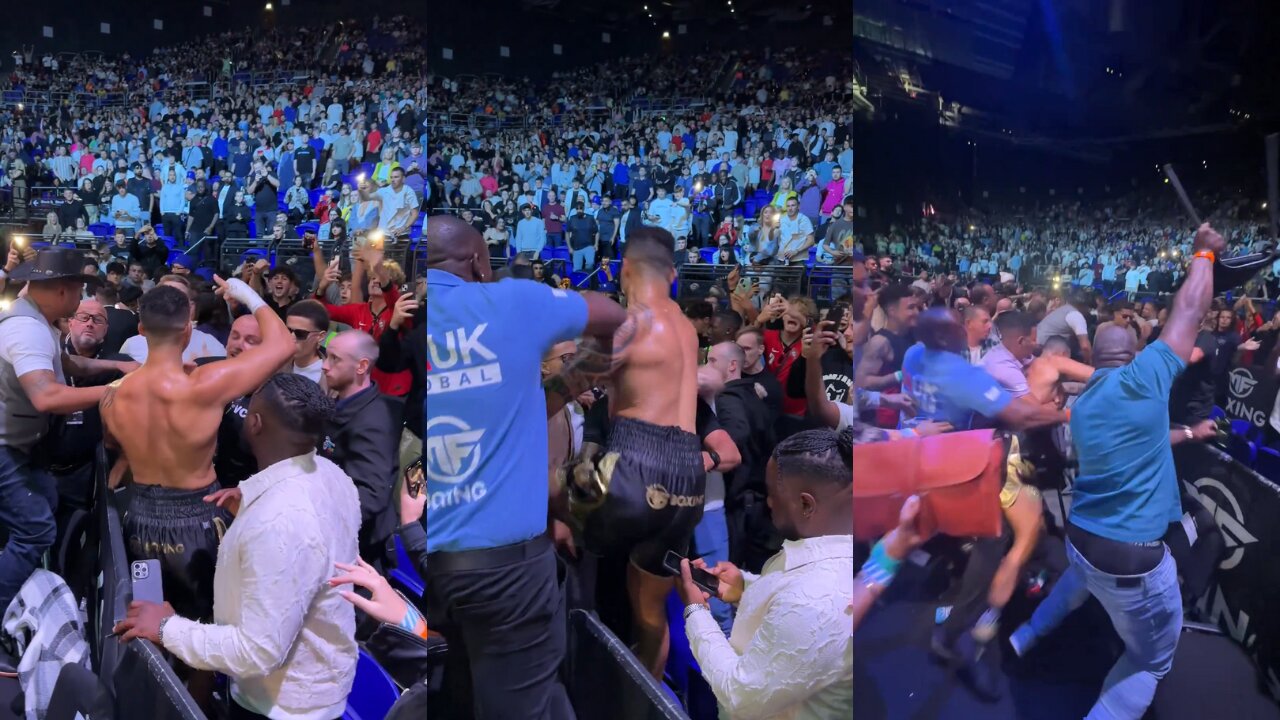 HSTikkyTokky Celebrates Boxing Debut KO By Spitting, Throwing Chair In The Crowd