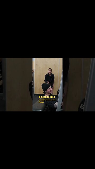 Asking my gym crush this question… #fitgirl #gymgirl #gymcrush #shorts