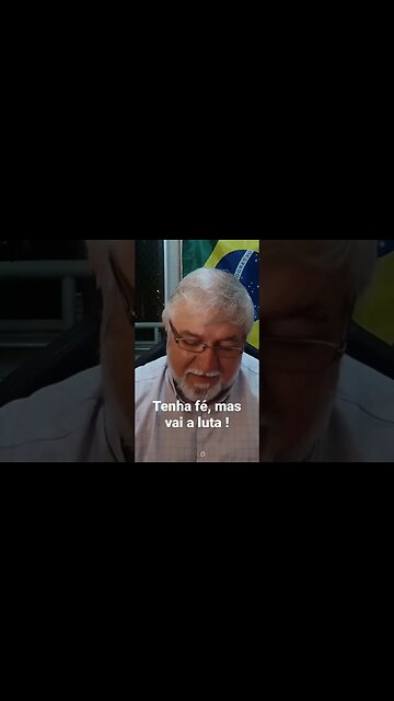 Tenha fé, mas vá a luta