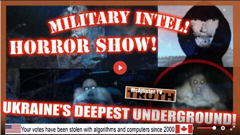 CHILDREN EATING CHILDREN! ANIMAL HYBRIDS! UKRAINE'S HUGE UNDERGROUND BIOLAB HORROR SHOW!