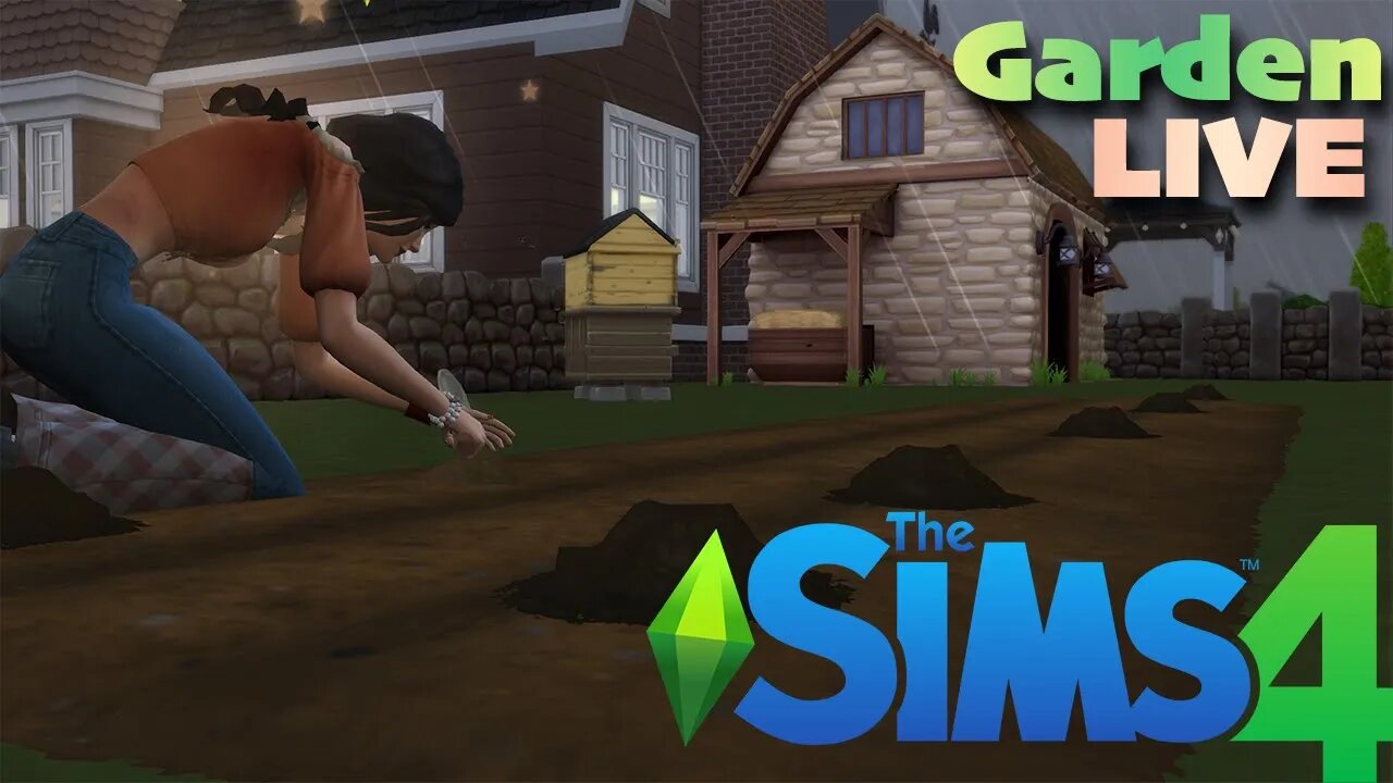 Garden | The Sims 4 | LIVE | Gameplay