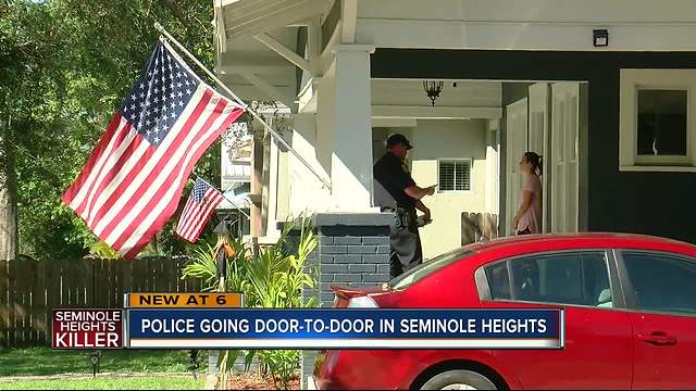 Police going door-to-door in Seminole Heights