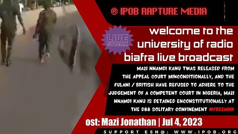 Welcome to the university Of Radio Biafra | Hausa - Service | Host: Mazi Jonathan | Jul 4, 2023