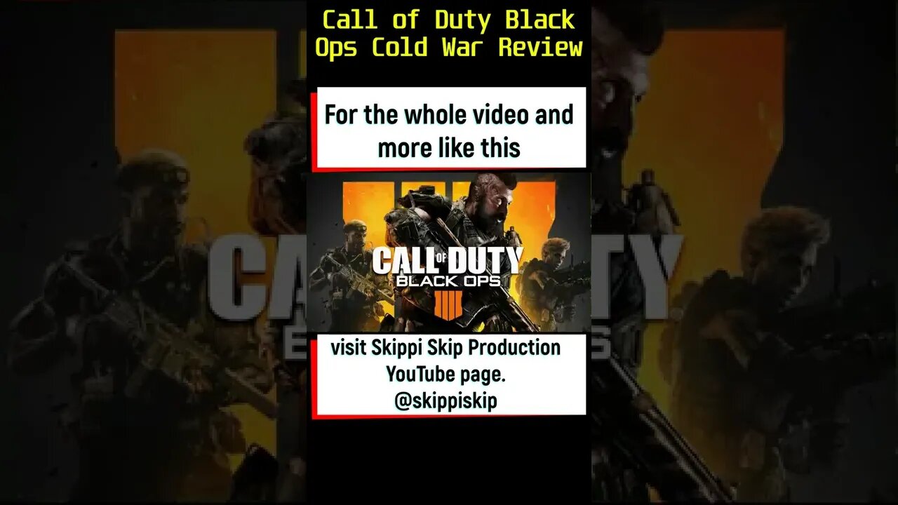 Call of Duty Black Ops Cold War Review Short