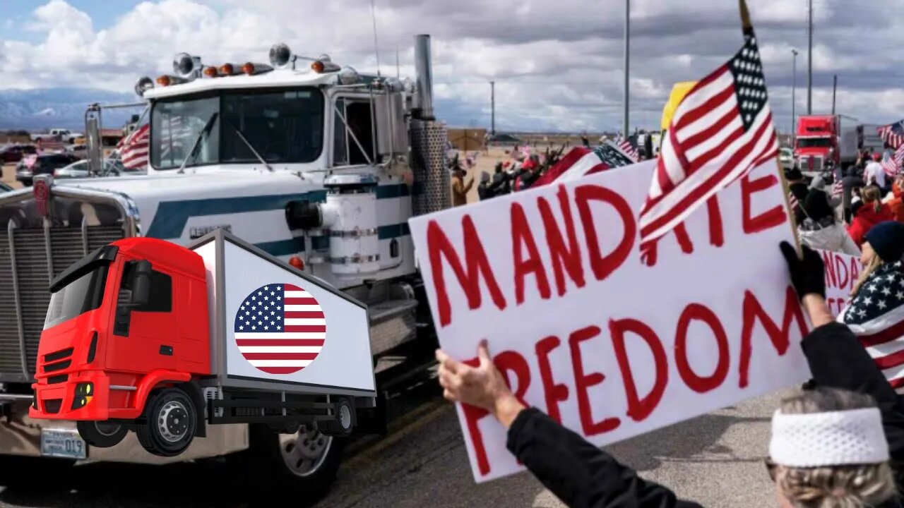 US Trucker Convoy Has Begun