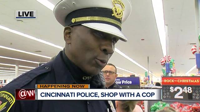 Cincinnati Police's annual 'Shop With a Cop' helps connect communities