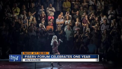 Fiserv Forum celebrates it's first birthday