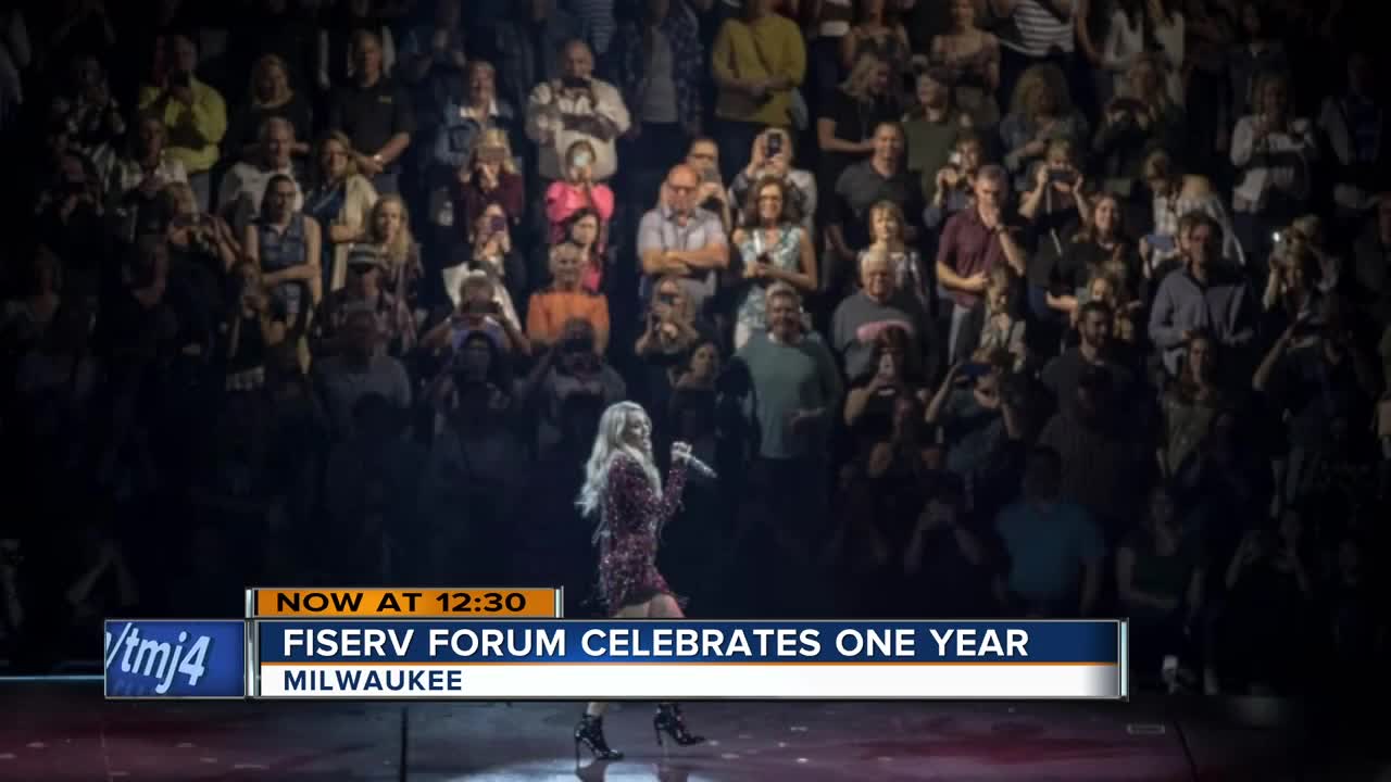 Fiserv Forum celebrates it's first birthday